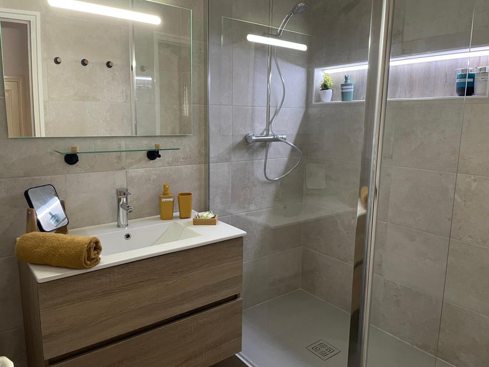 Апартаменты T2 Plein Centre Au 1Er Etage Avec Parking Prive Мийо Экстерьер фото